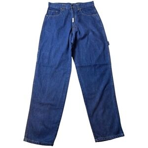 Vintage Madness Denim Carpenter Jeans Blue Waist 32 Inseam 32 Workwear Fit